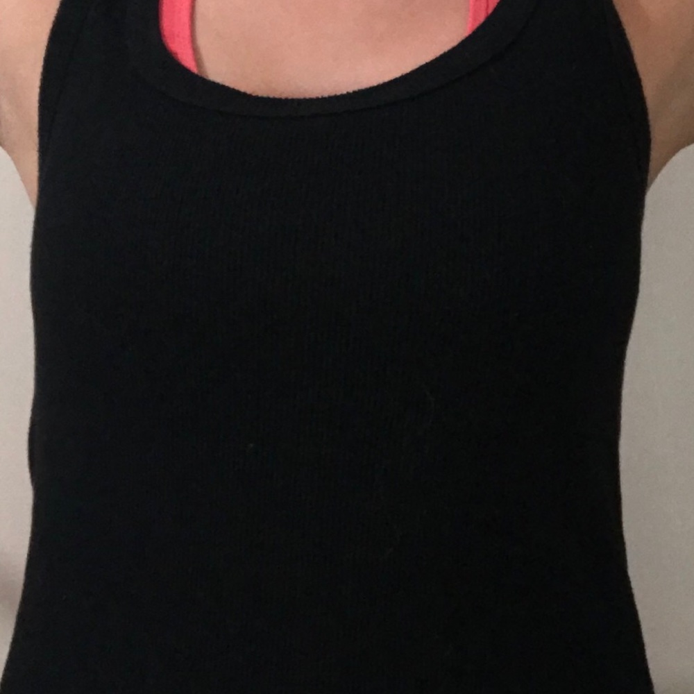 Plain Black Tank Top